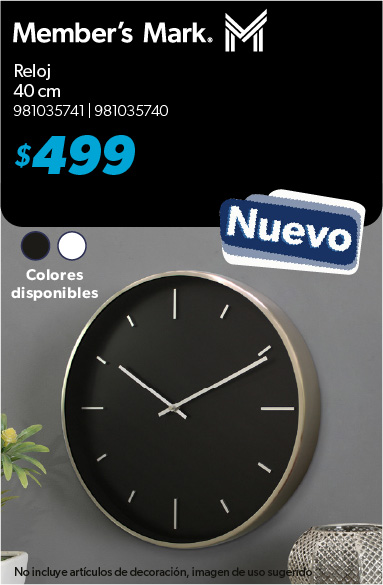 Reloj 40 cm