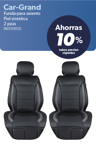 Funda para asiento piel sintetica