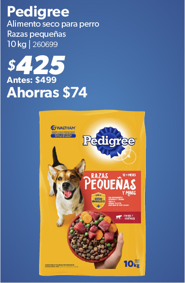 Alimento seco para razas pequeñas