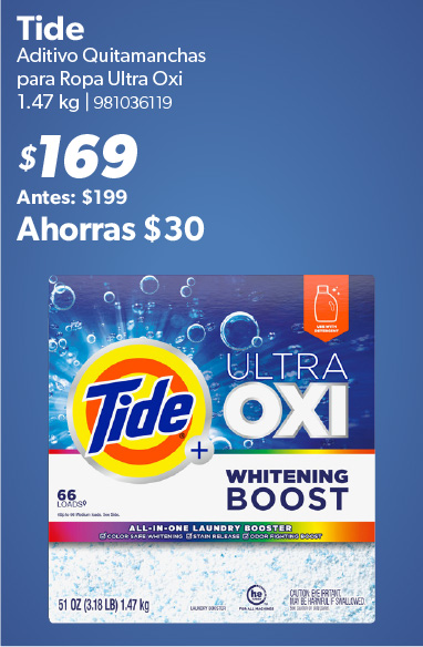 Aditivo quitamanchas para ropa