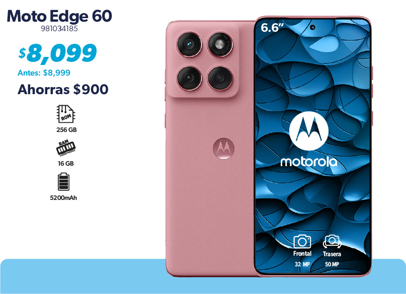 Smartphone moto edge 60