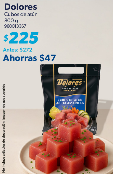 Cubos de atun