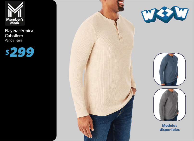 Playera termica caballero