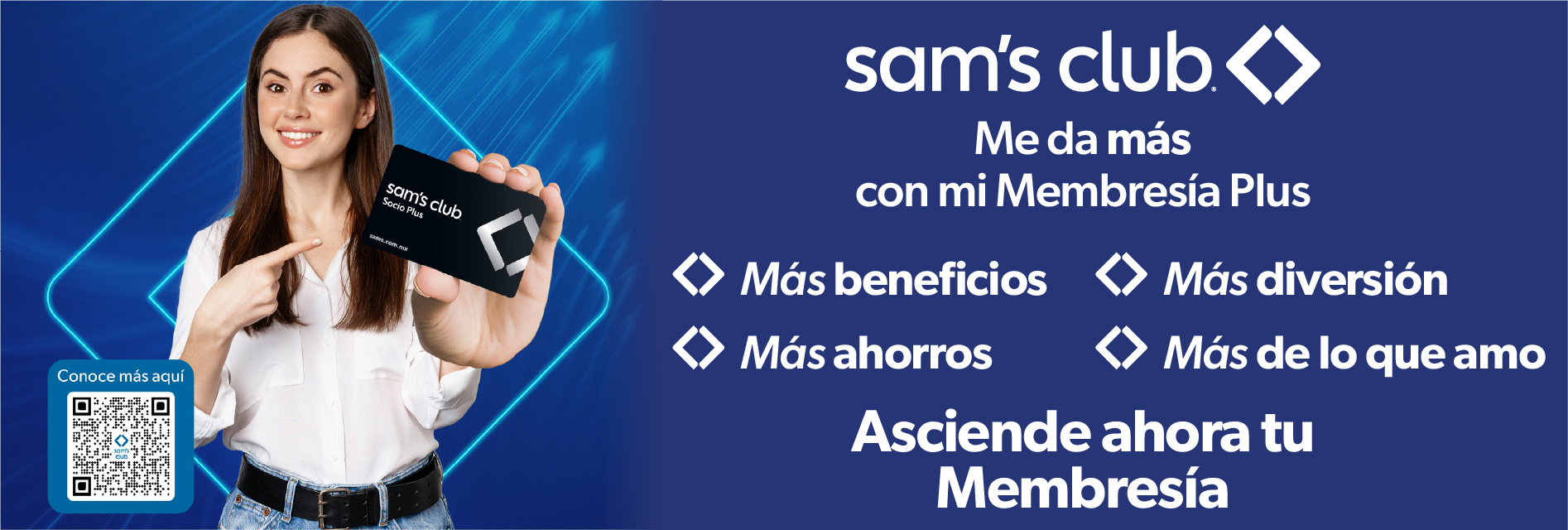 Sams Club me da mas con mi Membresia Plus