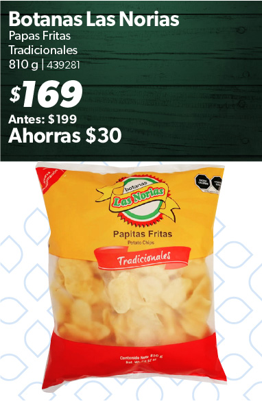 Papas fritas tradicionales