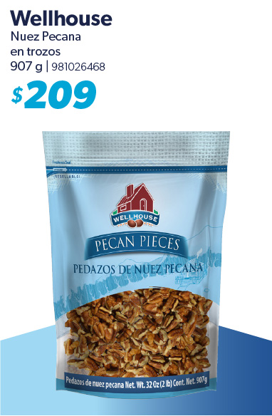 Nuez pecana en trozos
