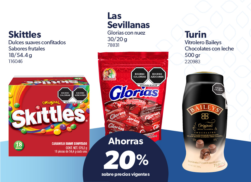 Dulces suaves glorias vitrolero baileys