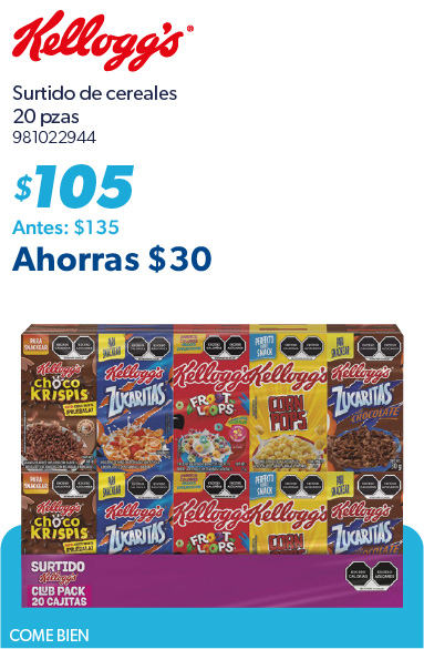 Surtido de cereales