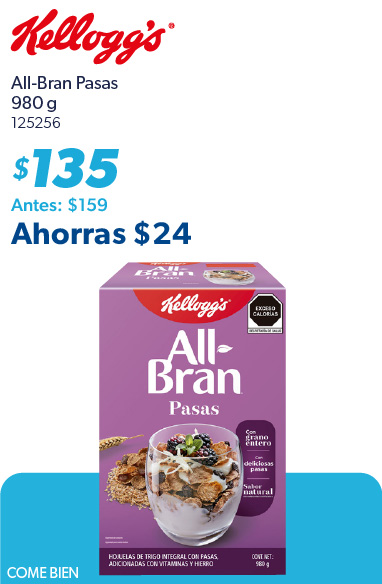 All bran pasas