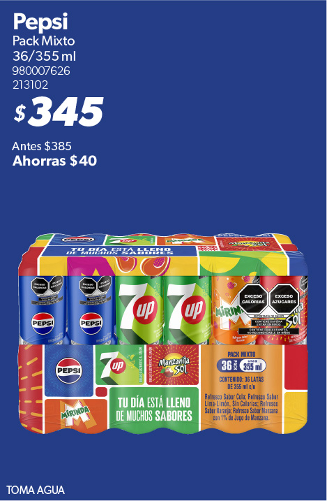 Pack mixto