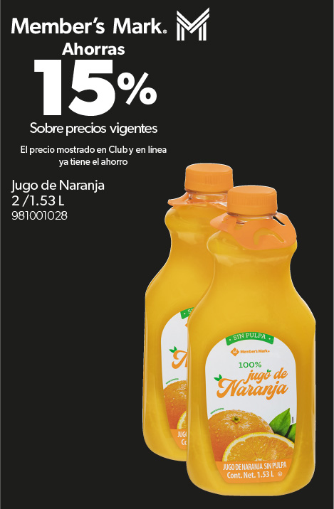 Jugo de naranja