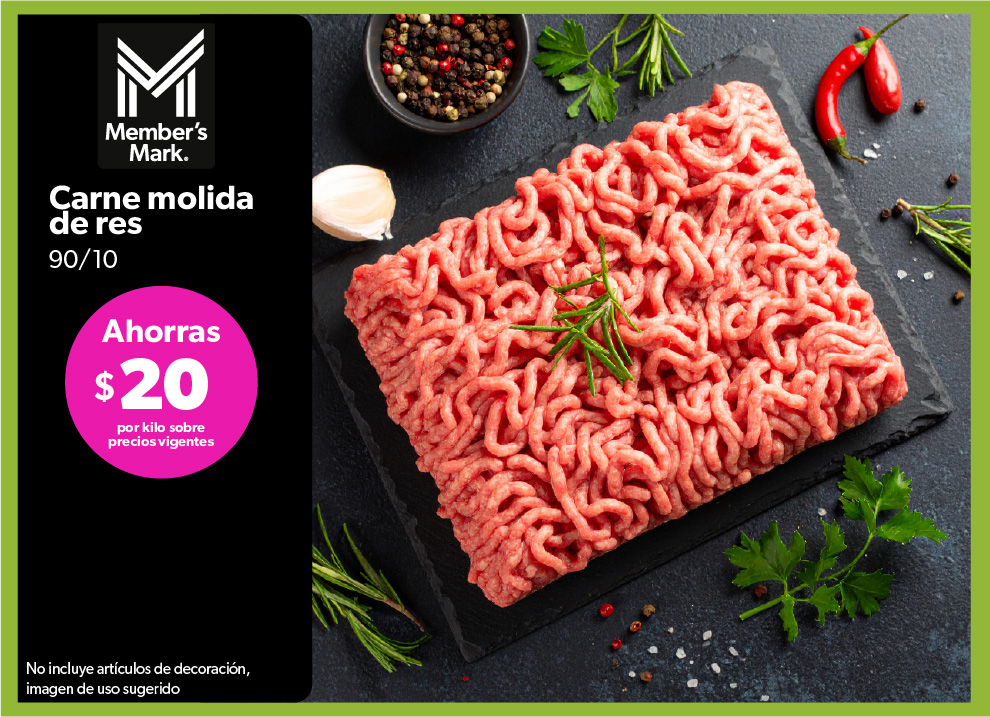 Carne molida de res