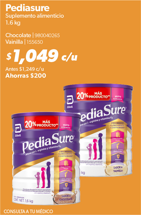Suplemento alimenticio chocolate vainilla