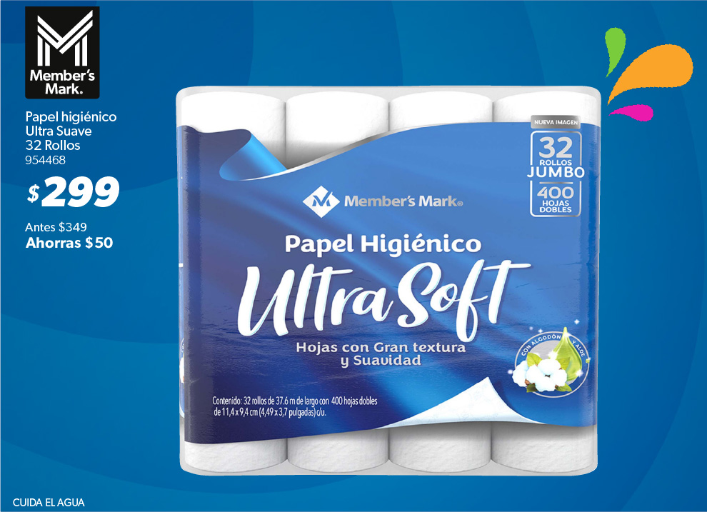 Papel higienico ultra suave