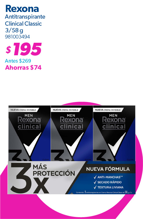 Antitranspirante clinical classic
