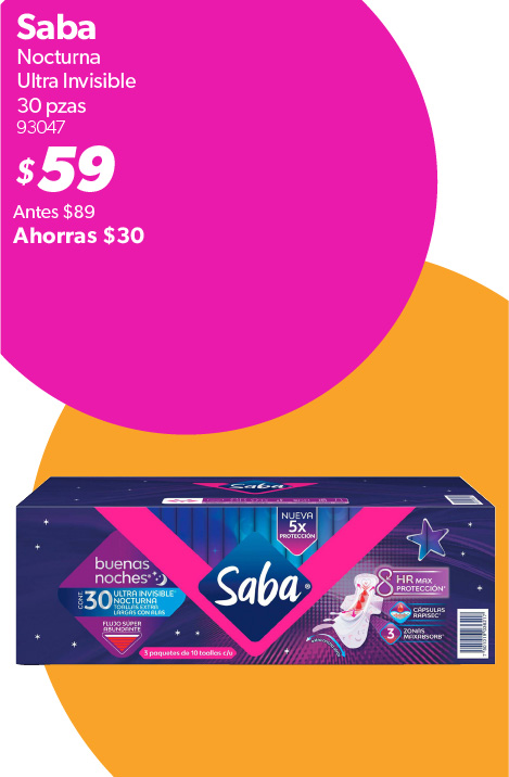 Toalla sanitaria nocturna ultra invisible