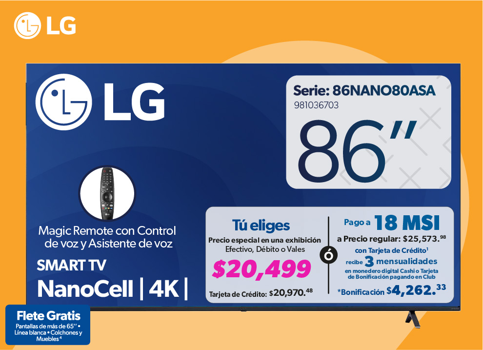 Pantalla 86 pulgadas