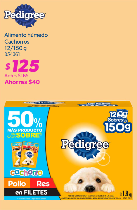 Alimento humedo cachorros