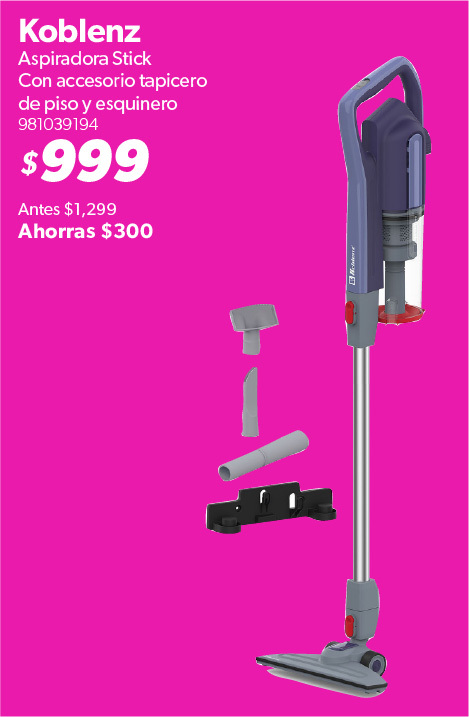 Aspiradora stick