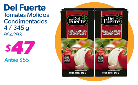 Tomates molidos condimentados