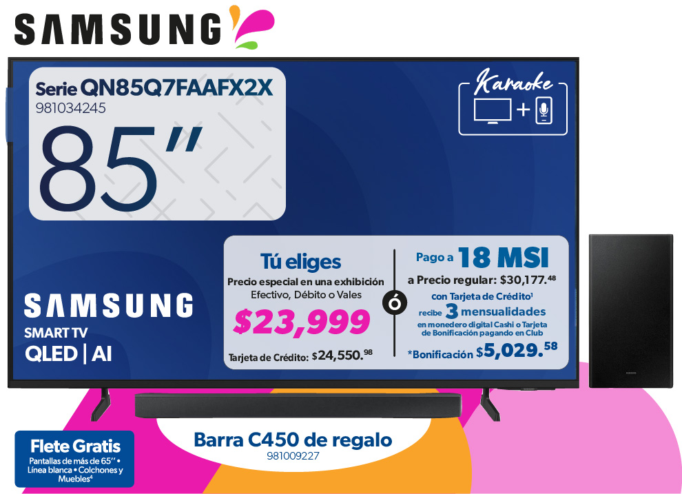 Pantalla 85 pulgadas