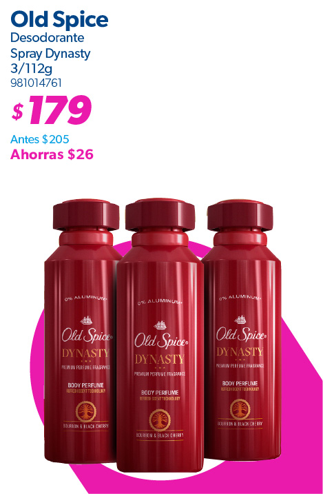 Desodorante spray dynasty