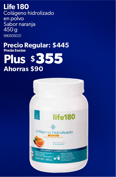 Colageno hidrolizado en polvo