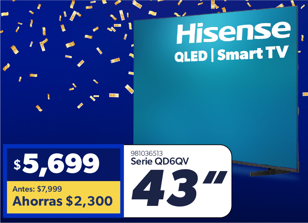 Pantalla 43 pulgadas qled