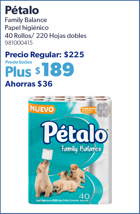 Papel higienico family
