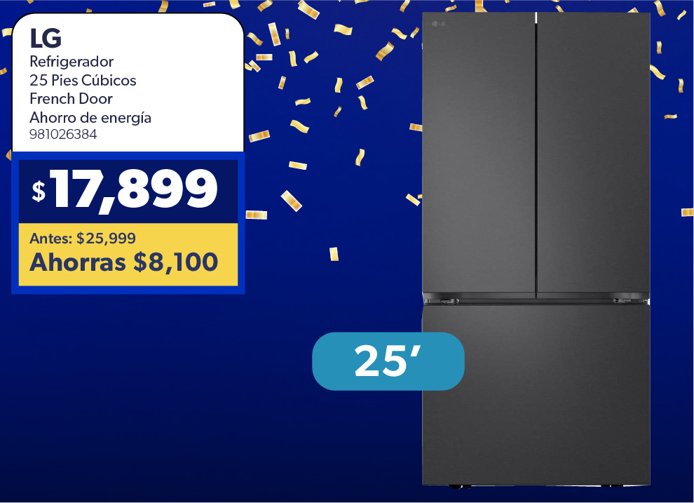 Refrigerador 25 pies