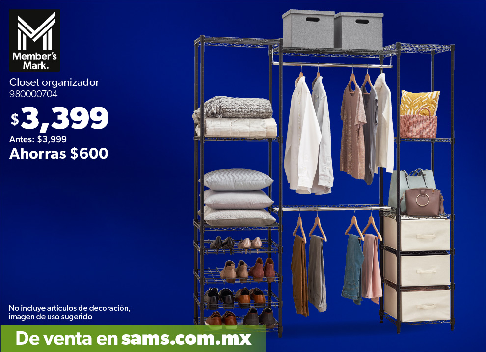 Closet organizador
