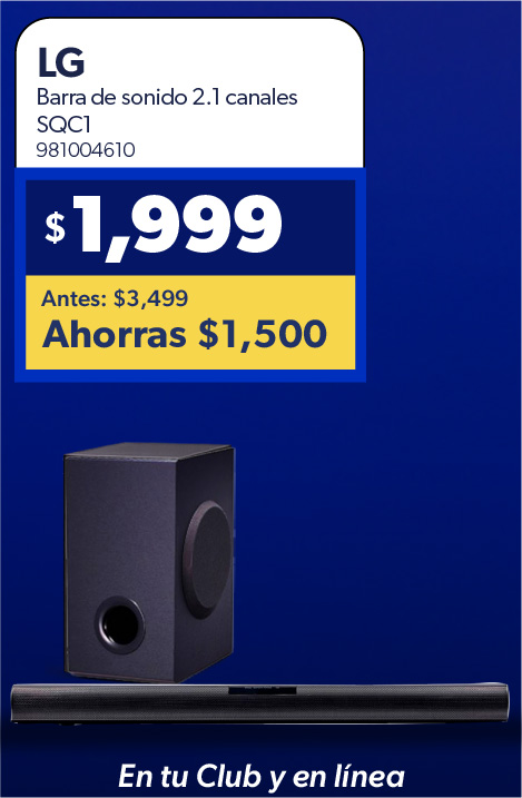 Barra de sonido