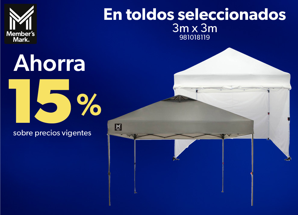 En toldos seleccionados