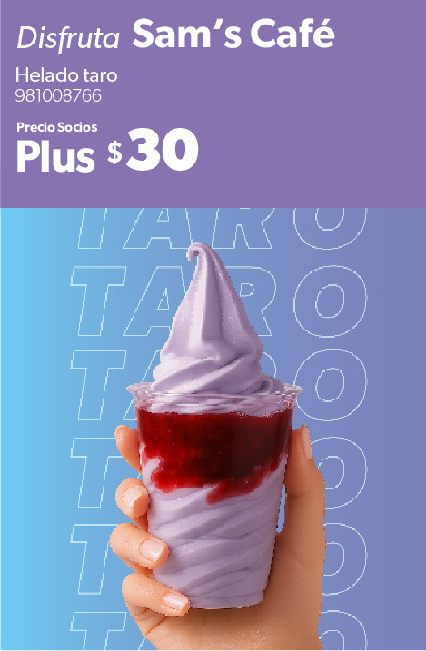 Helado taro