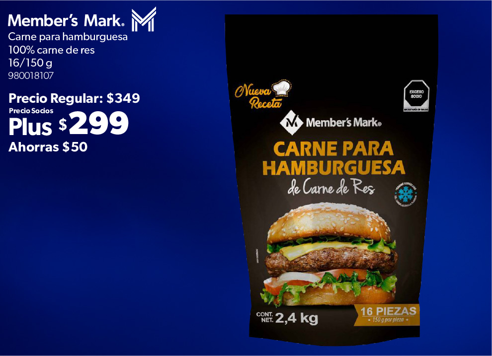 Carne para hamburguesa