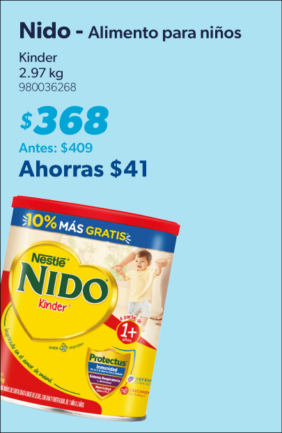Alimento para ninos en polvo