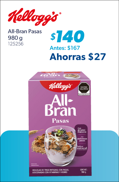 All bran pasas