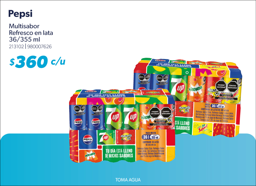 Multisabor refresco en lata
