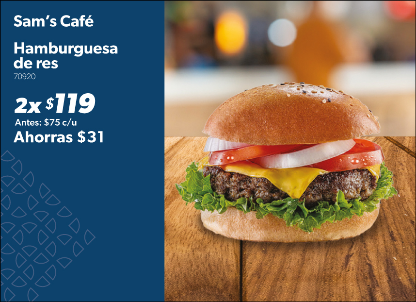 Hamburguesa de res