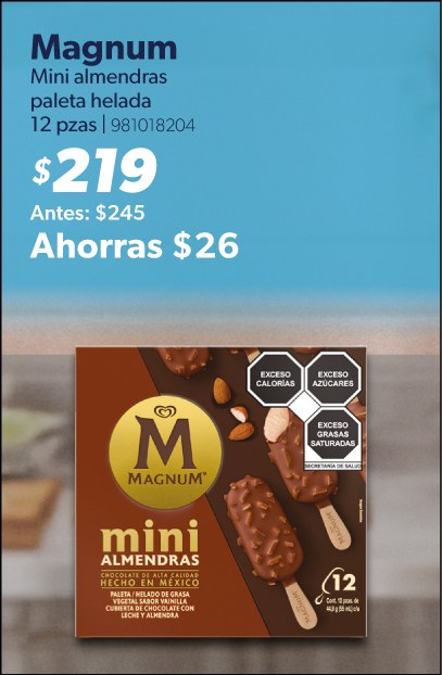 Mini paletas almendras