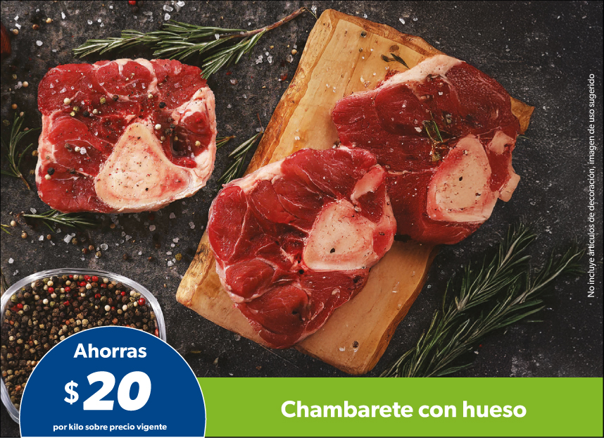 Chambarete con hueso