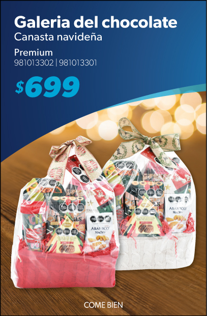 Canasta navidena premium