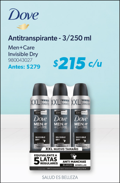 Antitranspirante men