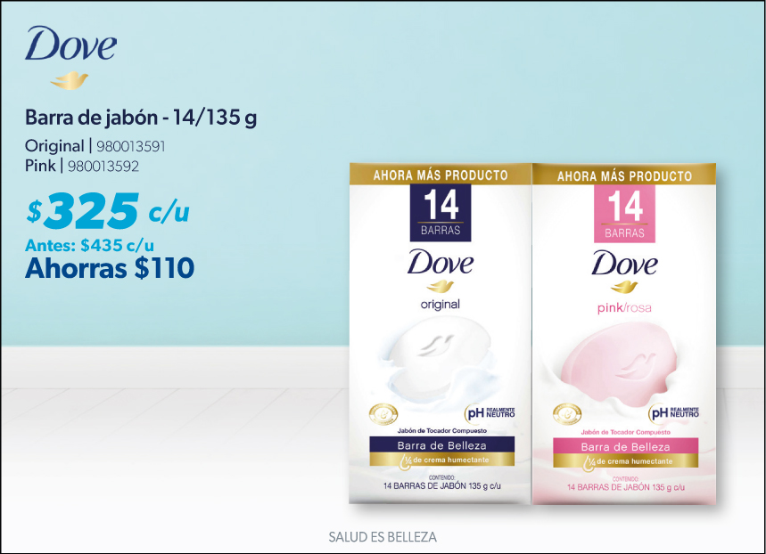Barra de jabon original pink