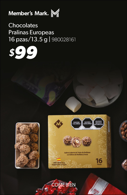 Chocolates pralinas europeas