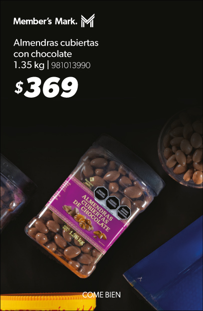 Almendras cubiertas con chocolate