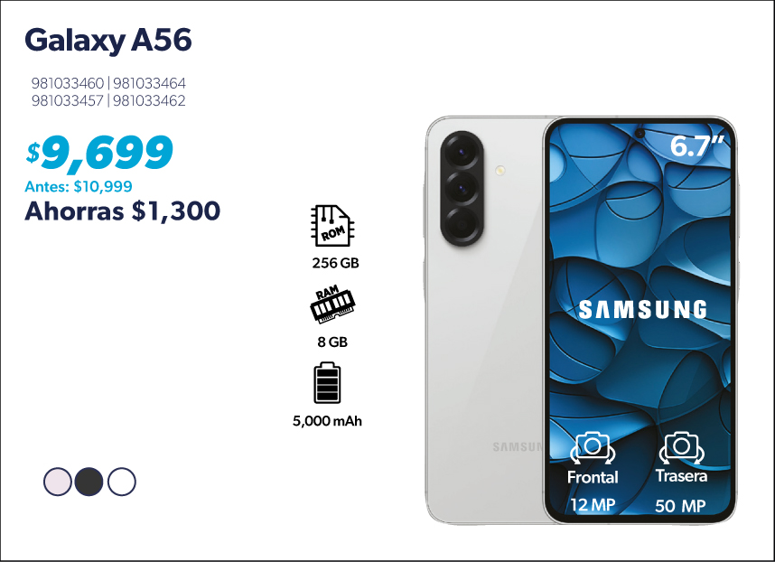 Smartphone A56