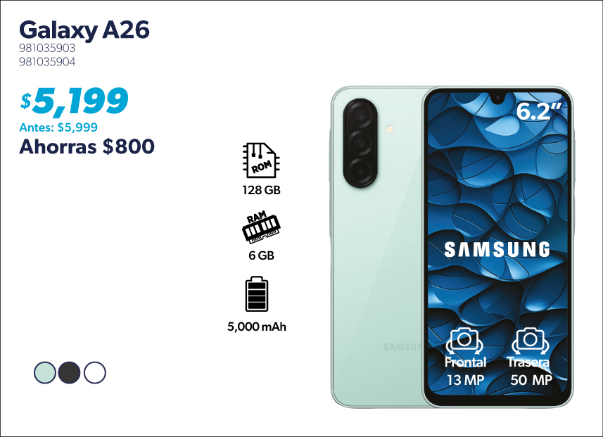 Smartphone A26