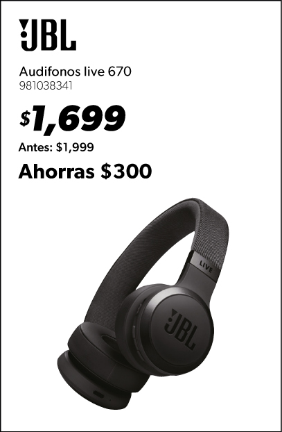 Audifonos live