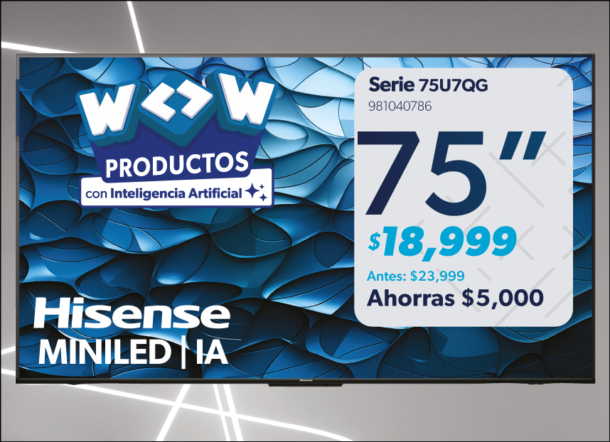 Pantalla 75 pulgadas